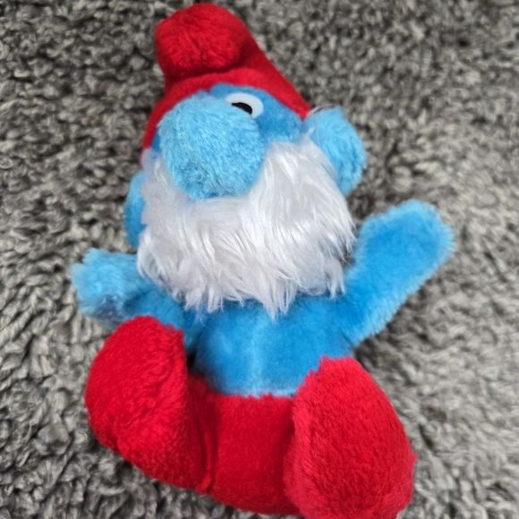 Vintage 1981 Smurfs Plush Toys Lot Of 2 - Picture 9 of 9